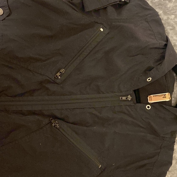 John Galliano Black Zip Up Jacket - Picture 6 of 8